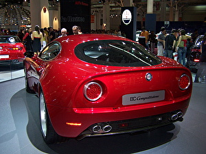 Подбор шин на Alfa Romeo 8C 2007