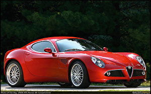 Подбор шин на Alfa Romeo 8C 2009