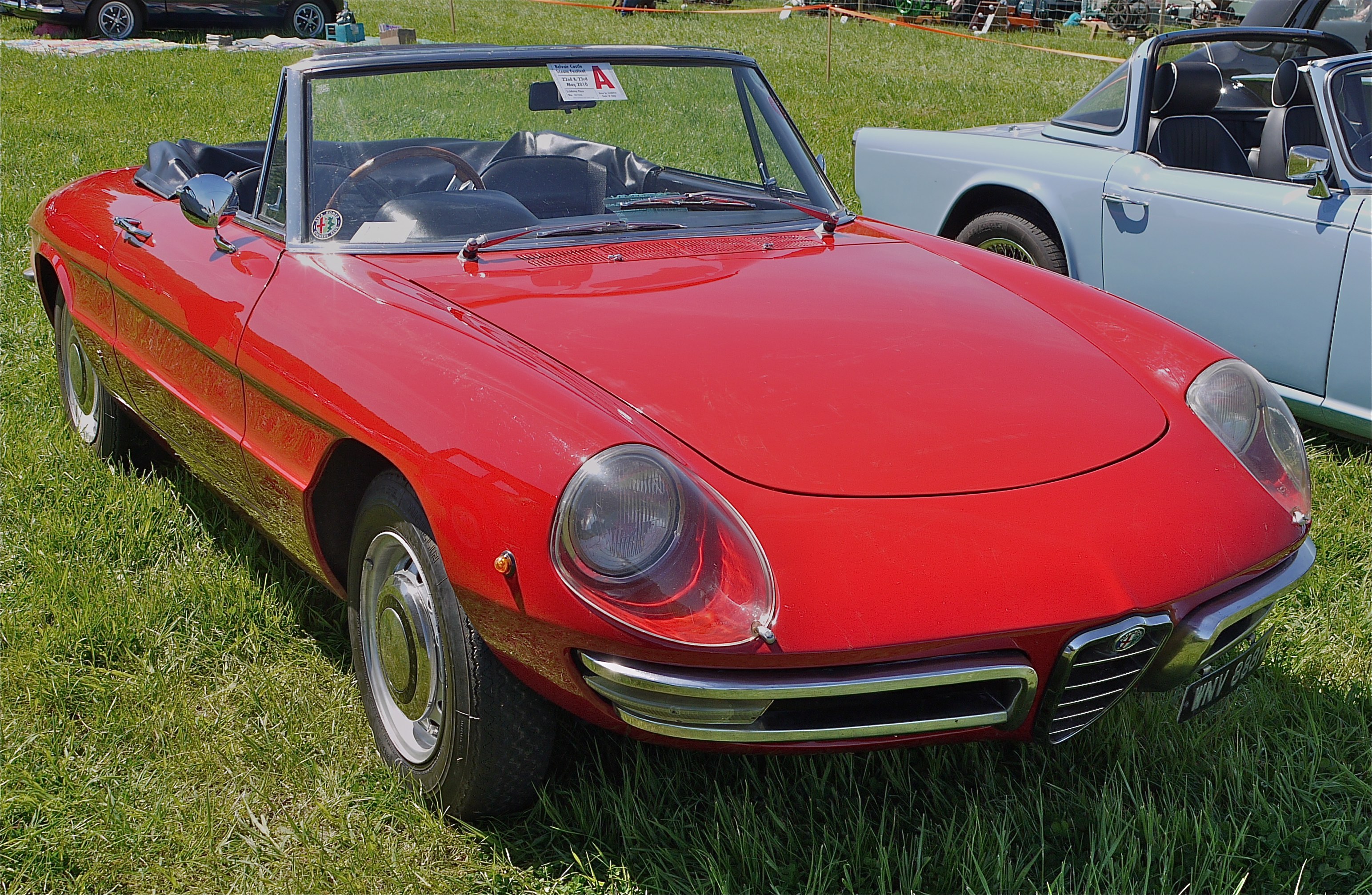 Размер колёс на Alfa Romeo Spider 1969 Подбор шин на Alfa Romeo Spider 1969