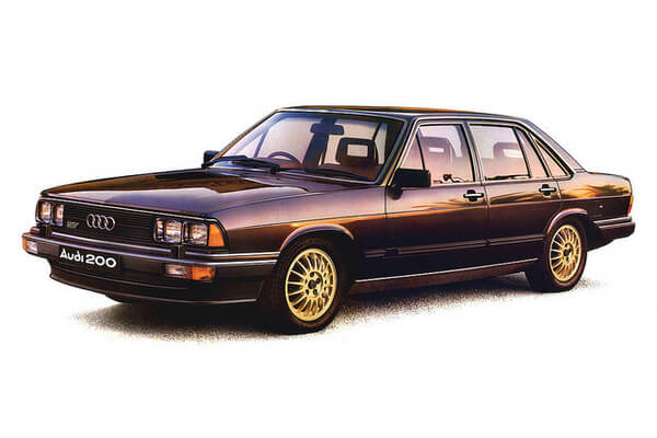 Размер колёс на Audi 200 1980 Подбор шин на Audi 200 1980