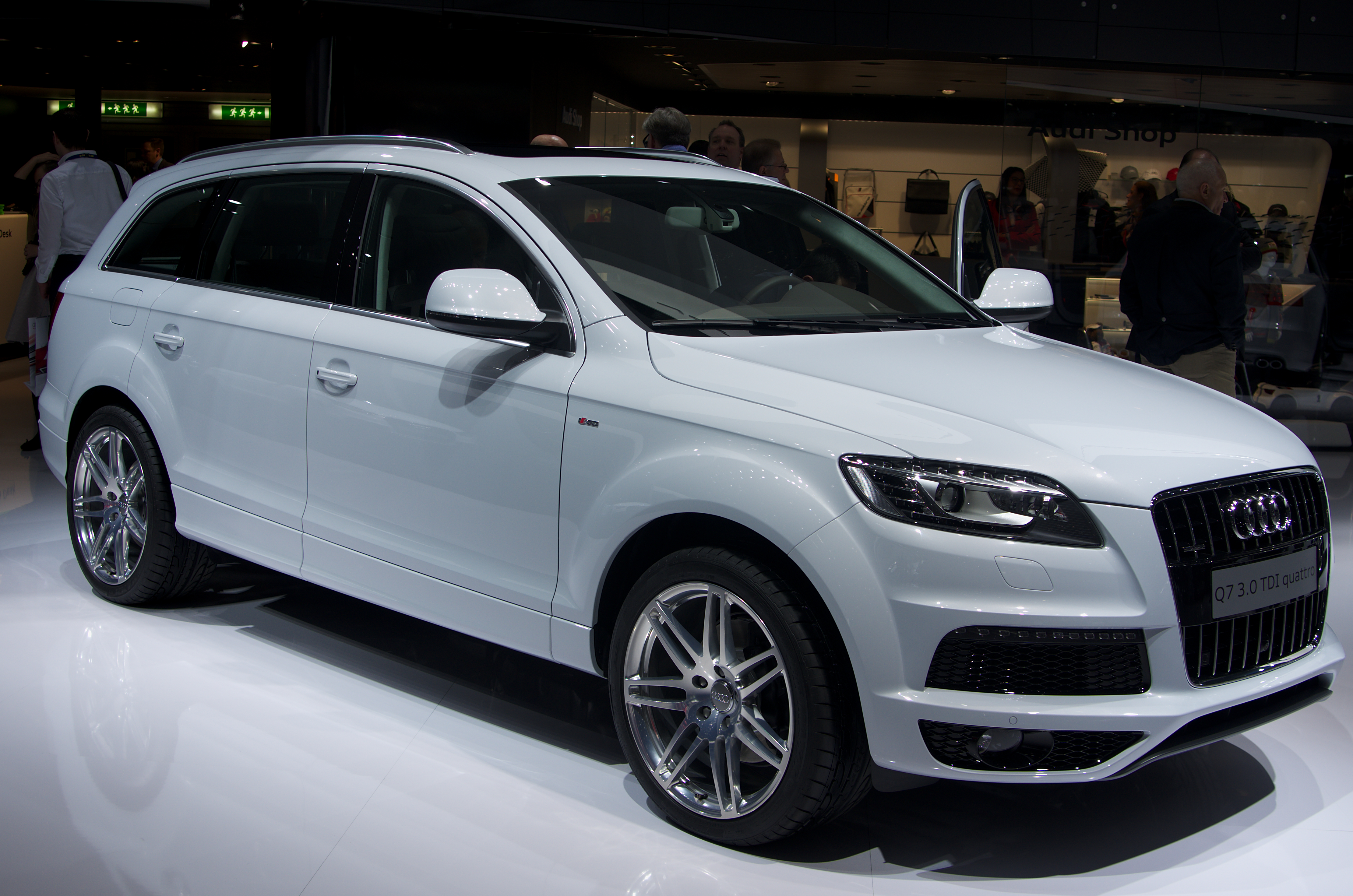 Размер колёс на Audi Q7 2013 Подбор шин на Audi Q7 2013
