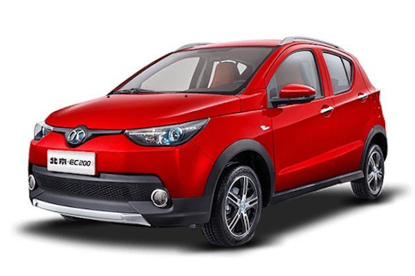 Размер колёс на BAIC BJEV EC220 2021 Подбор шин на BAIC BJEV EC220 2021