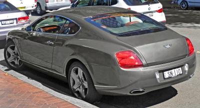 Подбор шин на Bentley Continental 2007