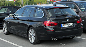 Подбор шин на BMW 5 (F10, F11) 2010