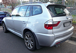 Подбор шин на BMW X3 (E83) 2009