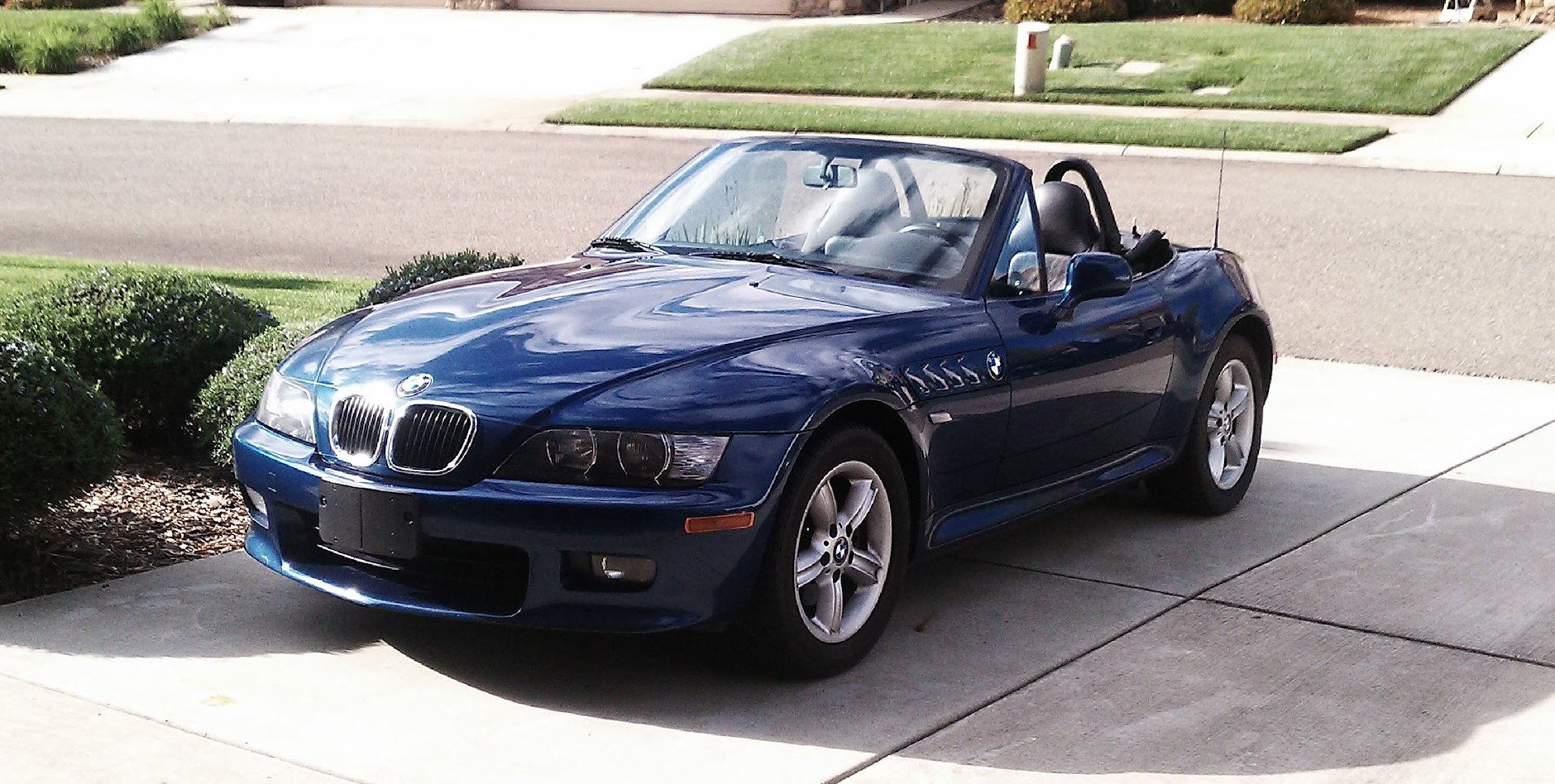 Шины и диски для BMW Z3 2001, размер колёс на БМВ З3 2001