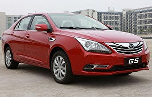 Размер колёс на BYD G5 2014 Подбор шин на BYD G5 2014