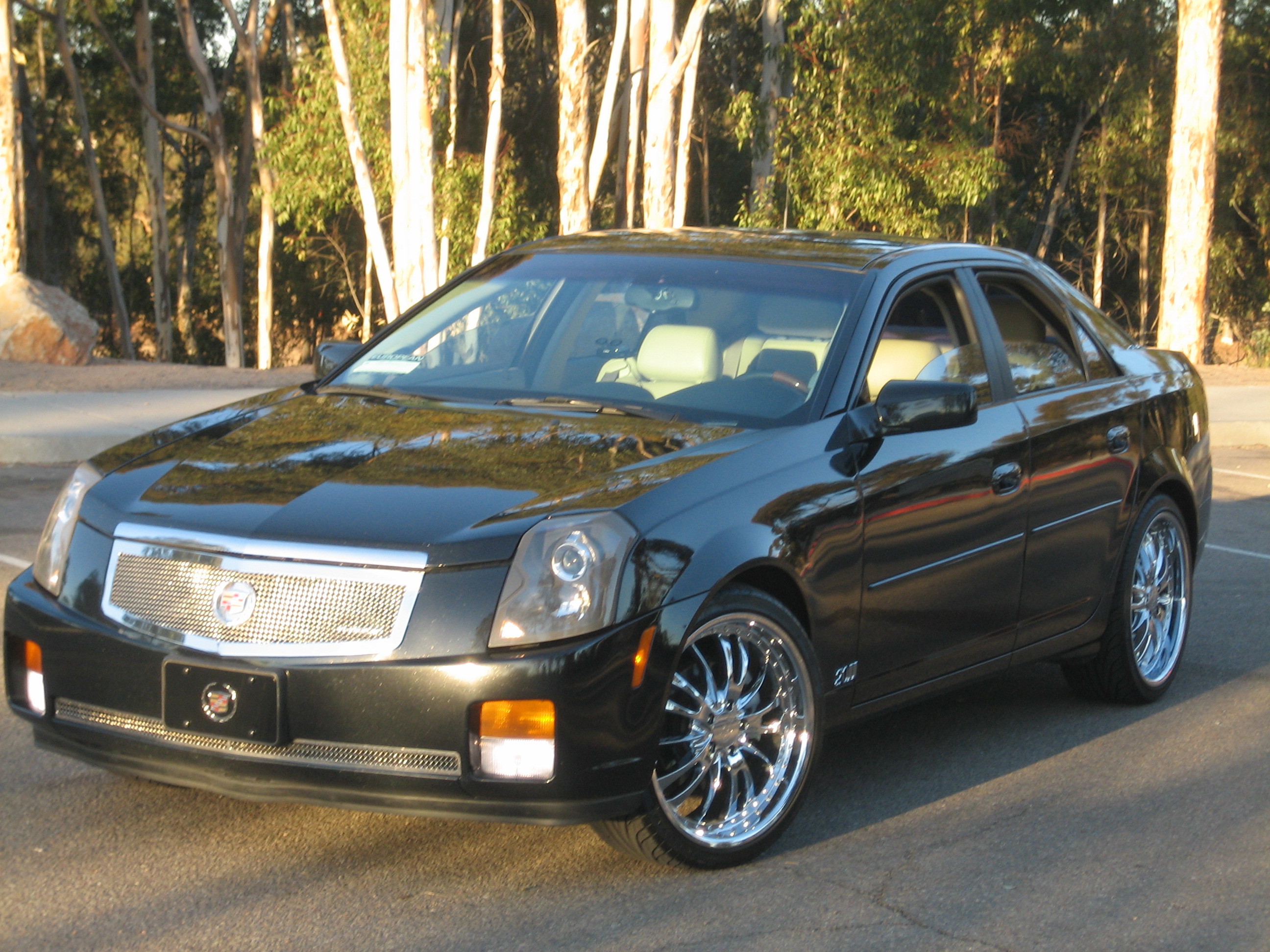 Шины и диски для Cadillac CTS 2003, размер колёс на Кадиллак СТС 2003