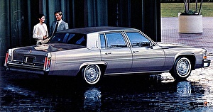 Подбор шин на Cadillac DeVille 1984