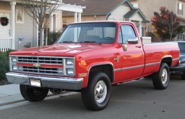 Размер колёс на Chevrolet C20 1984 Подбор шин на Chevrolet C20 1984