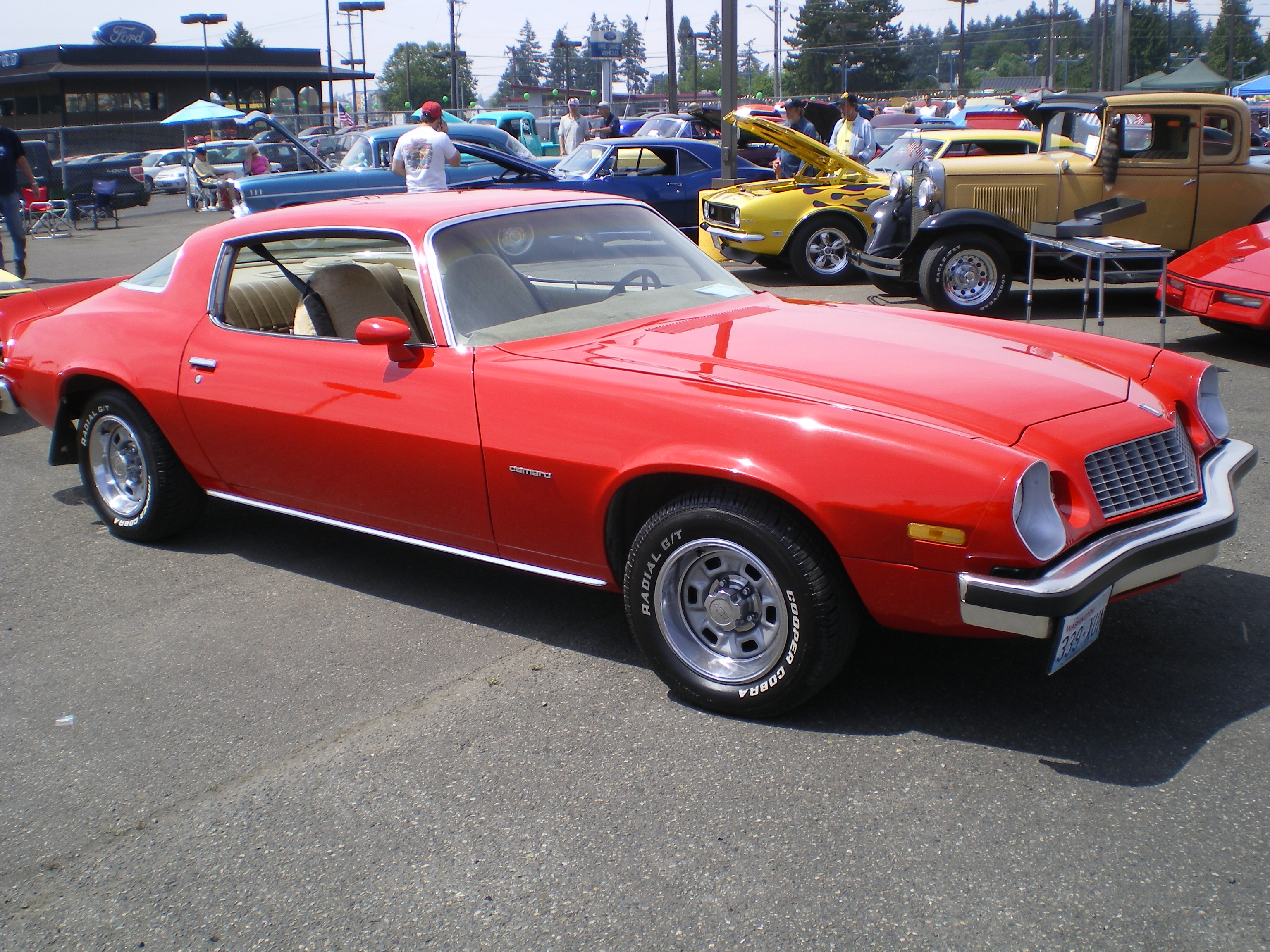 Подбор шин на Chevrolet Camaro 1976