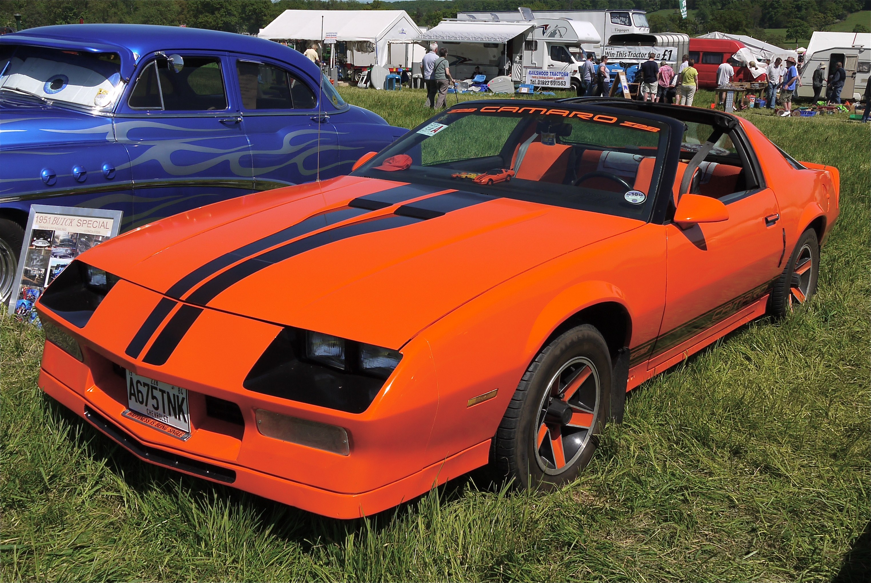 Размер колёс на Chevrolet Camaro 1984 Подбор шин на Chevrolet Camaro 1984