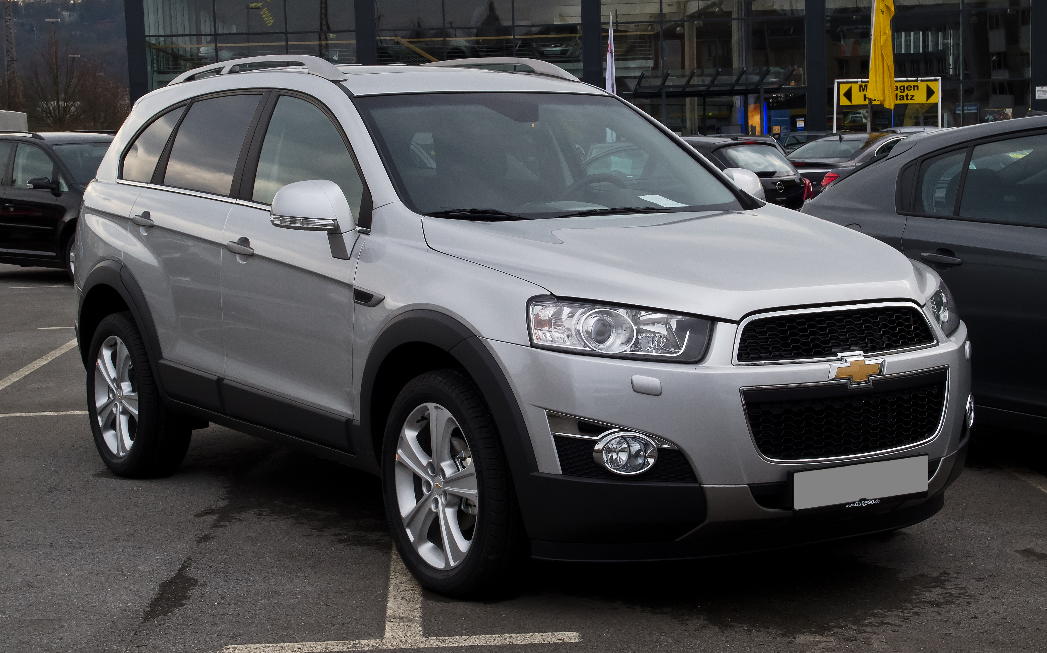 Шины и диски для Chevrolet Captiva 2012, размер колёс на Шевроле Каптива  2012