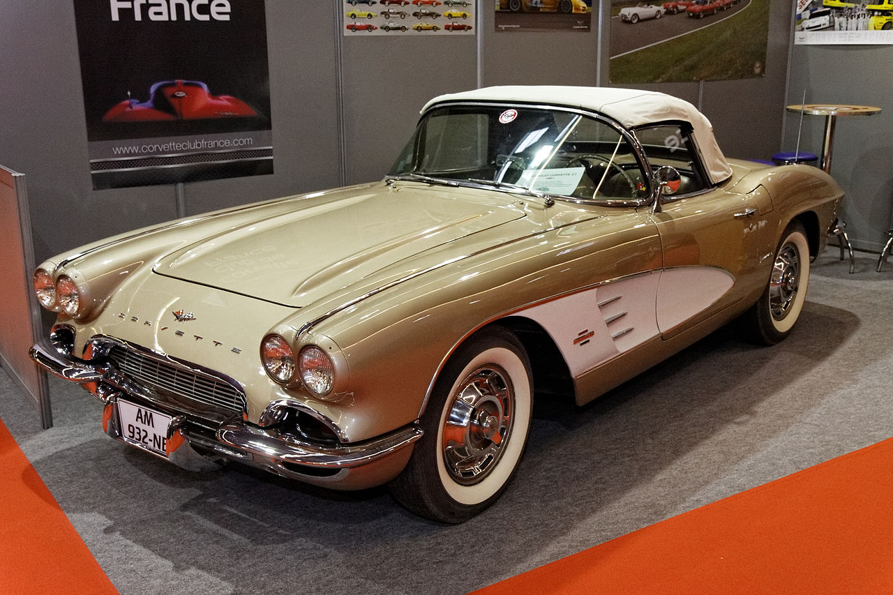 Шины и диски для Chevrolet Corvette 1961, размер колёс на Шевроле Корвет  1961