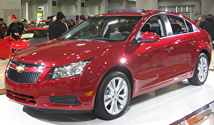 Подбор шин на Chevrolet Cruze 2010