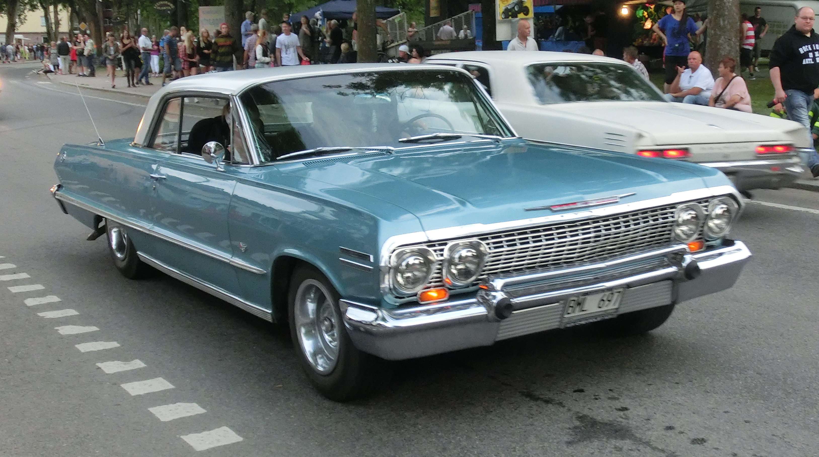 Шины и диски для Chevrolet Impala 1963, размер колёс на Шевроле Импала 1963