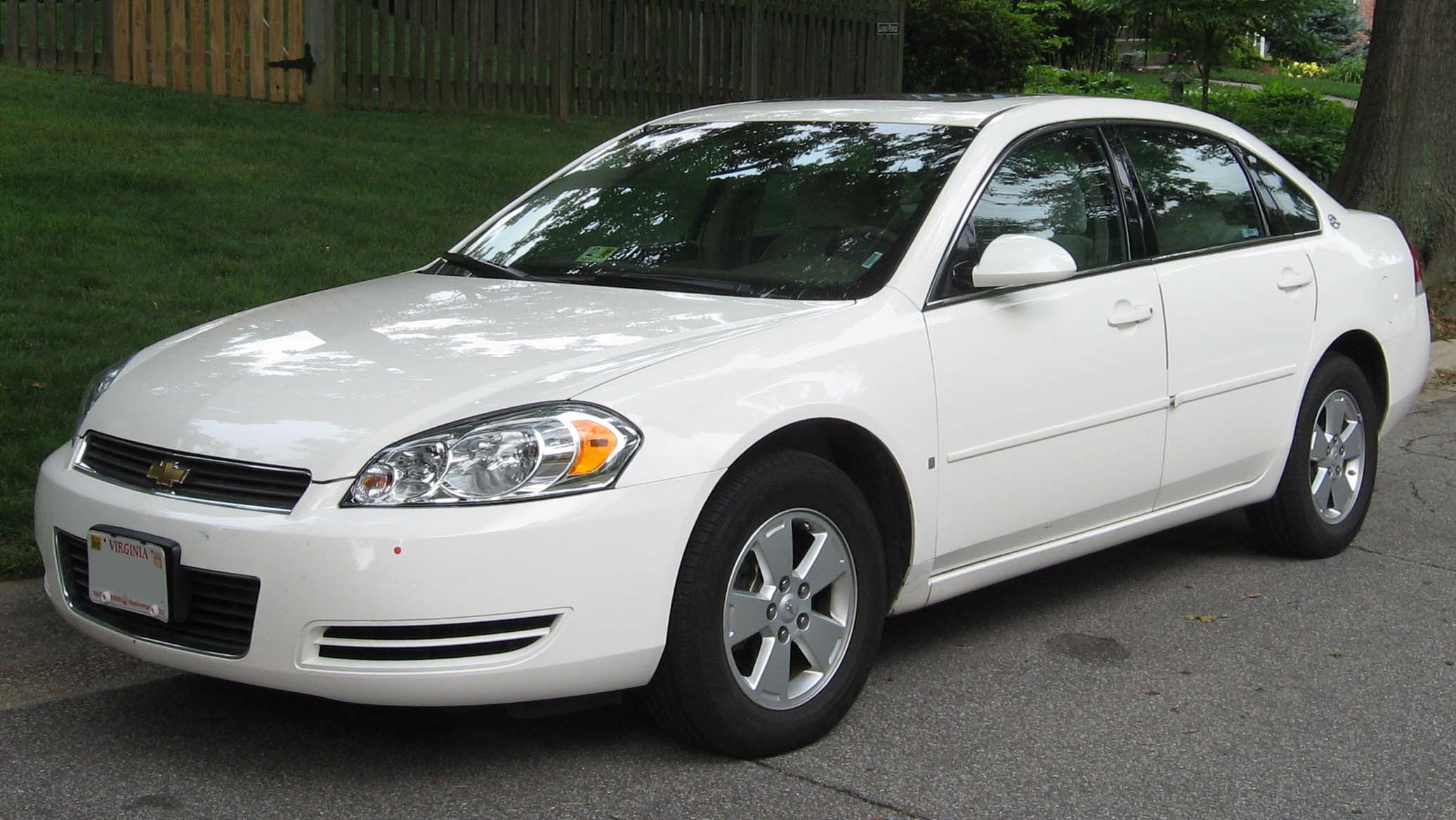 Шины и диски для Chevrolet Impala 2006, размер колёс на Шевроле Импала 2006