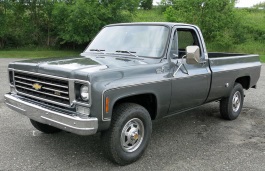 Размер колёс на Chevrolet K20 1979 Подбор шин на Chevrolet K20 1979