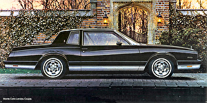 Подбор шин на Chevrolet Monte Carlo 1981