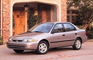 Размер колёс на Chevrolet Prizm 2001 Подбор шин на Chevrolet Prizm 2001