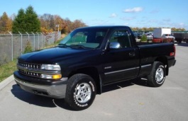 Размер колёс на Chevrolet Silverado 1500 2000 Подбор шин на Chevrolet Silverado 1500 2000
