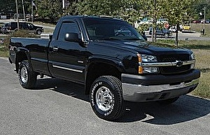 Подбор шин на Chevrolet Silverado 2500 HD 2004