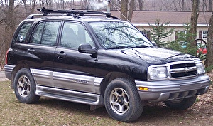 Подбор шин на Chevrolet Tracker 2001