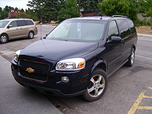 Подбор шин на Chevrolet Uplander 2005