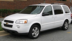 Подбор шин на Chevrolet Uplander 2006