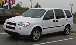 Подбор шин на Chevrolet Uplander 2007