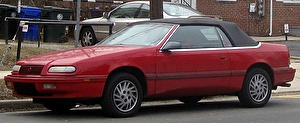 Подбор шин и дисков для автомобиля Chrysler LeBaron
