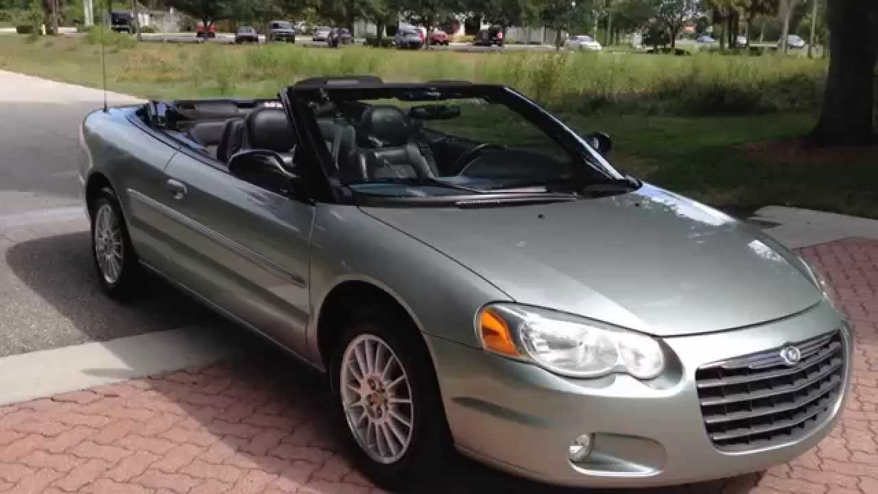 Подбор шин на Chrysler Sebring 2005