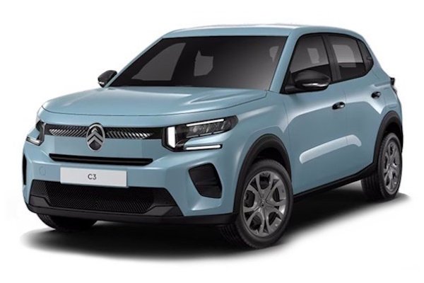 Размер колёс на Citroen C3 2026 Подбор шин на Citroen C3 2026