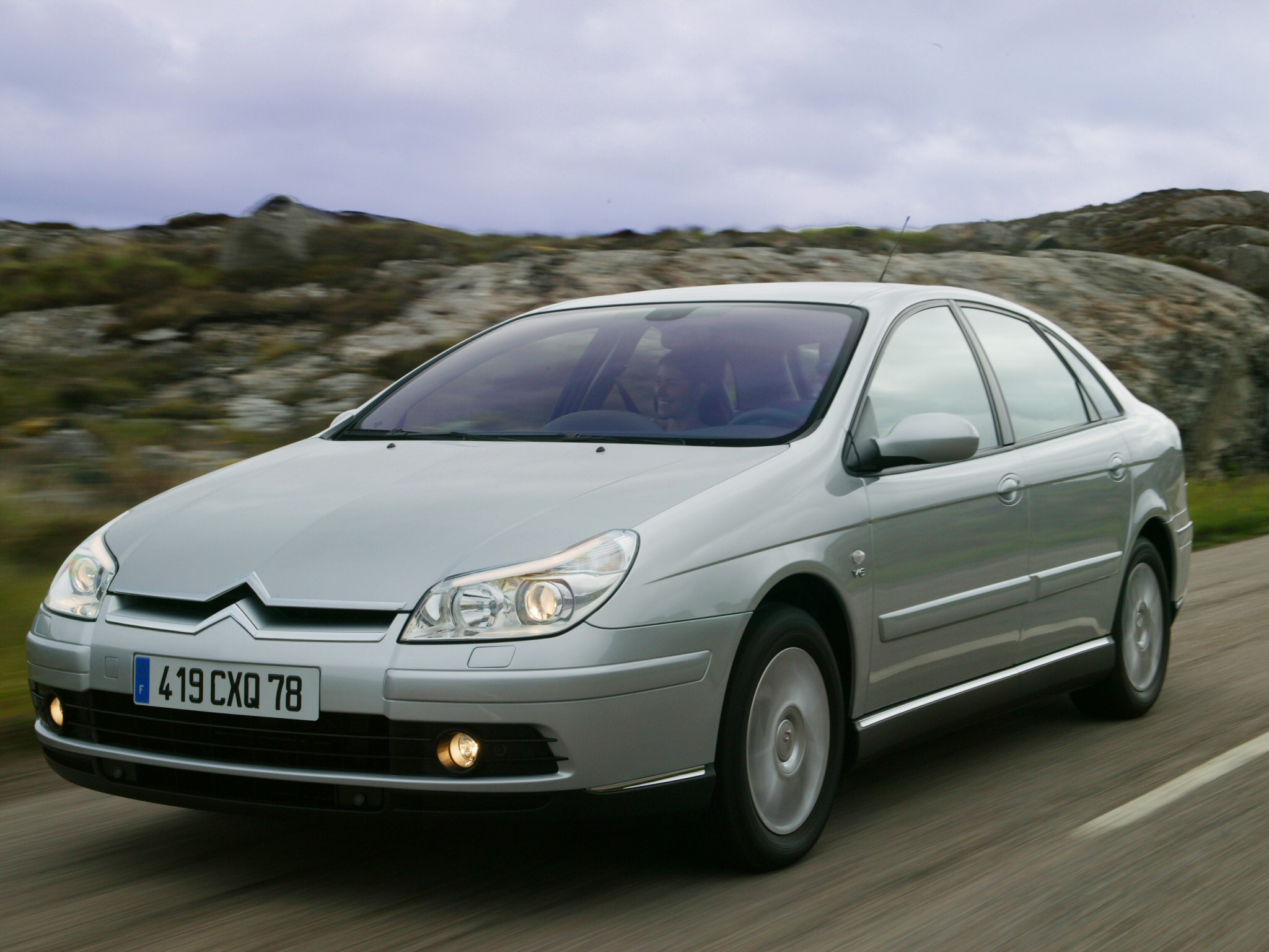 Шины и диски для Citroen C5 2004, размер колёс на Ситроен С5 2004