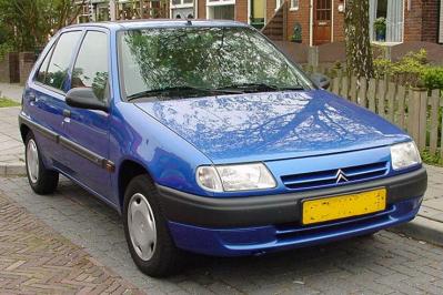Размер колёс на Citroen Saxo 1997 Подбор шин на Citroen Saxo 1997