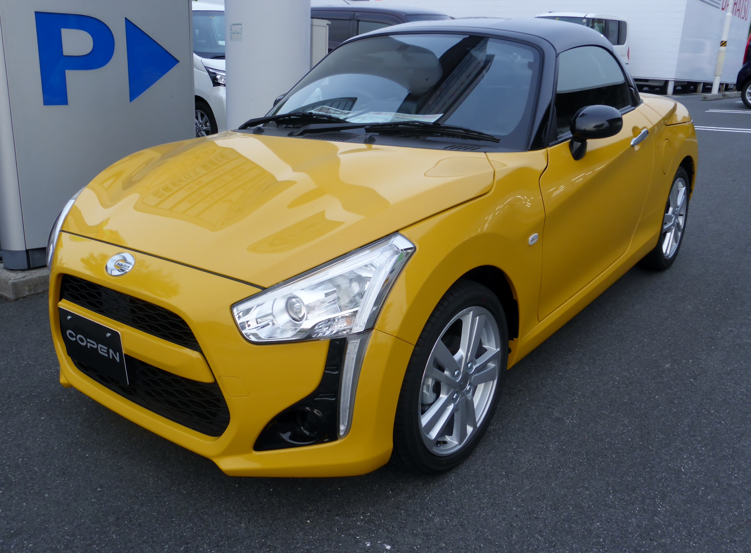 Шины и диски для Daihatsu Copen 2014, размер колёс на Даихатсу Сопен 2014