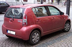 Подбор шин на Daihatsu Sirion 2005