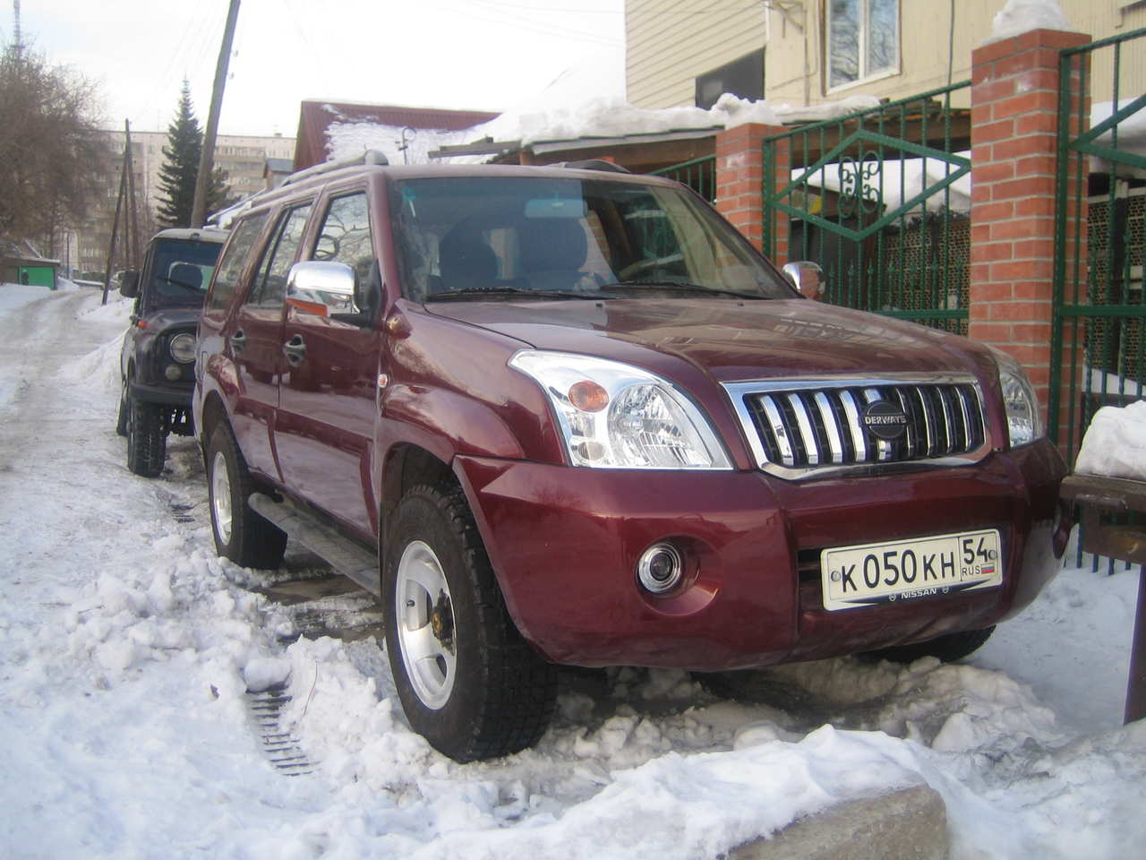 Шины и диски для Derways Shuttle 2008, размер колёс на Дервейс Шатл 2008