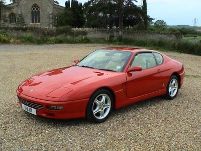 Размер колёс на Ferrari 456 M GTA 2002 Подбор шин на Ferrari 456 M GTA 2002