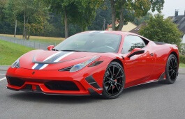 Подбор шин на Ferrari 458 Speciale 2013