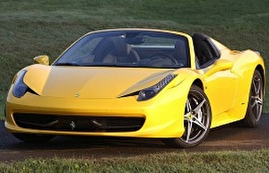 Подбор шин на Ferrari 458 Spider 2011