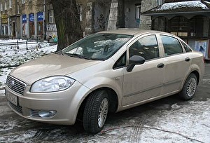 Размер колёс на Fiat Linea 2007 Подбор шин на Fiat Linea 2007