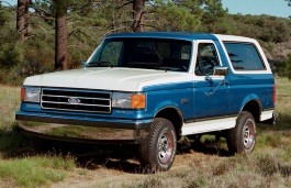 Подбор шин на Ford Bronco I 1987
