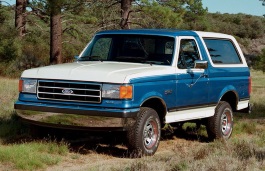 Размер колёс на Ford Bronco I 1988 Подбор шин на Ford Bronco I 1988