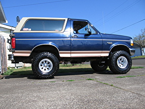 Подбор шин на Ford Bronco I 1995