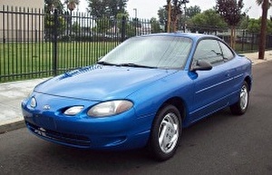 Размер колёс на Ford Escort ZX2 2001 Подбор шин на Ford Escort ZX2 2001