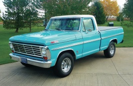 Размер колёс на Ford F-100 1969 Подбор шин на Ford F-100 1969