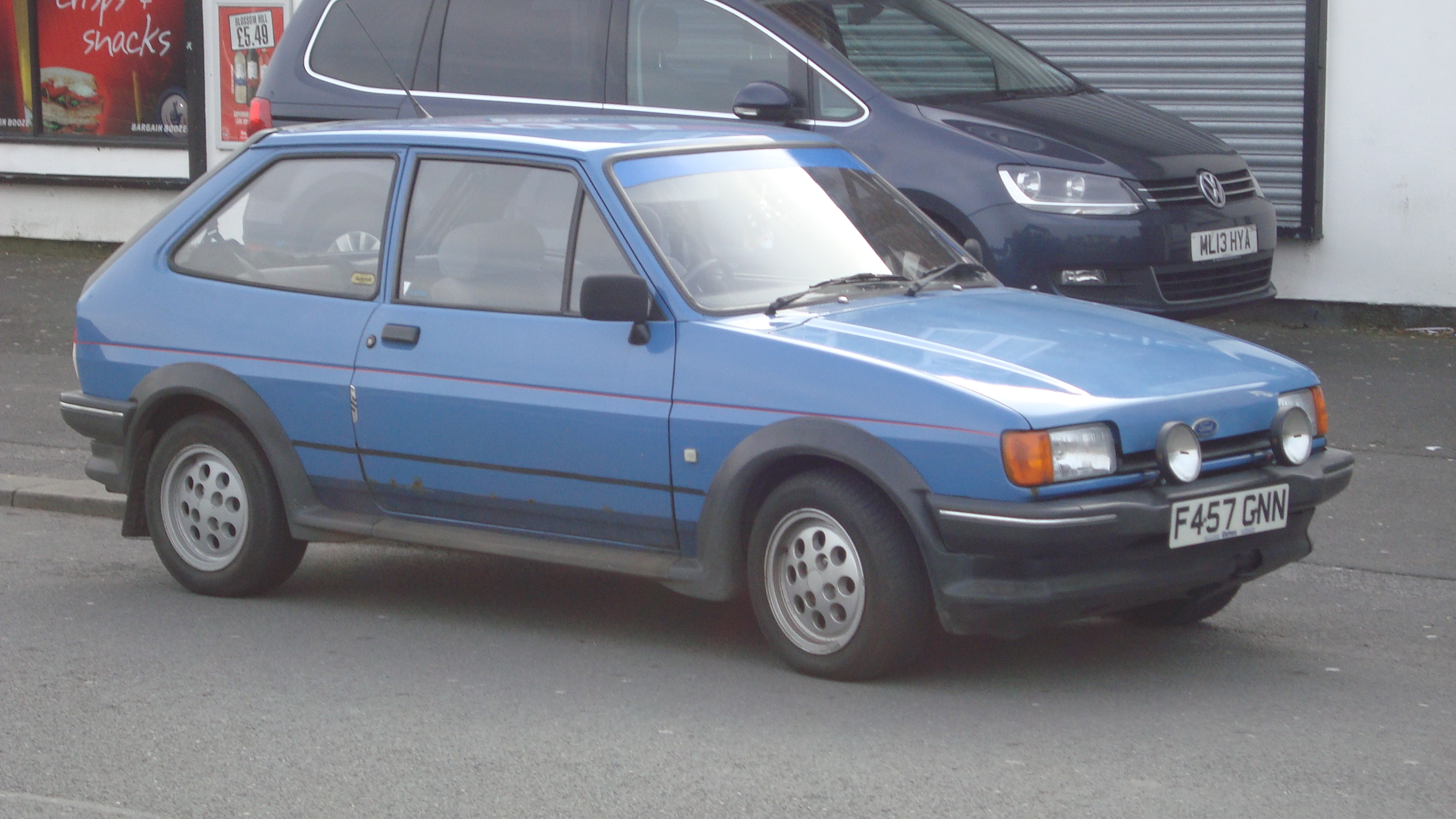 Размер колёс на Ford Fiesta 1988 Подбор шин на Ford Fiesta 1988