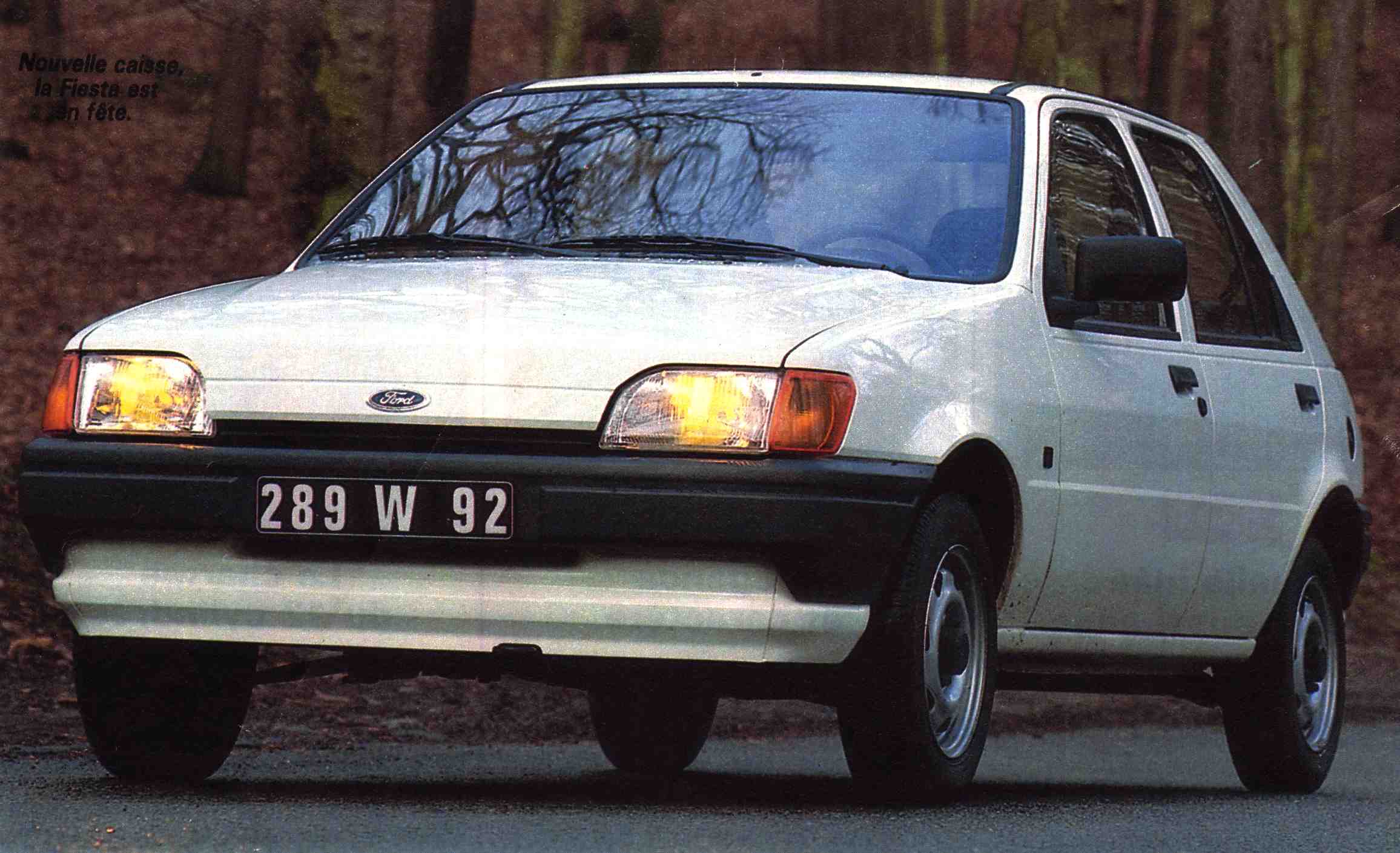 Шины и диски для Ford Fiesta 1991, размер колёс на Форд Фиеста 1991