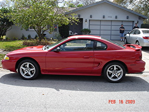 Подбор шин на Ford Mustang 1997